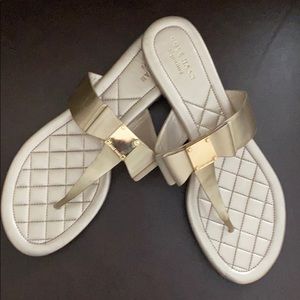 Cole Haan Gold sandals